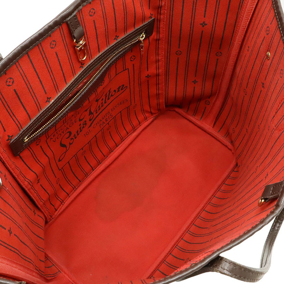 LOUIS VUITTON Brown Damier Neverfull MM Shoulder Bag - Picture 6 of 10